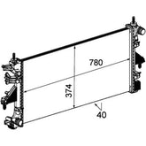 Ducato Motor Su Radyatörü